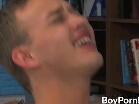 Jt wreck moans and screams as he gets fucked by hung friend