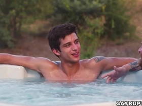 When riley mitchel accompanied his gay to his kickback party little did he know that he will be meeting elliot finn and even enjoy his company.