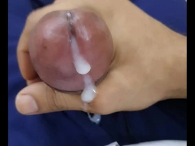 Desi boy masturbates after college