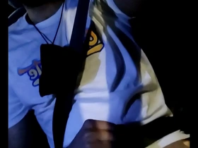 Young big uncut cock latino public jerking off in a taxi on the streets of medellin city got caught multiple times