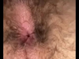 Stretched asshole gapes and farts