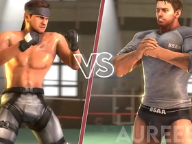 Snake x chris wrestling match - sfm