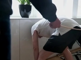 A very severe caning for oznob oznofla