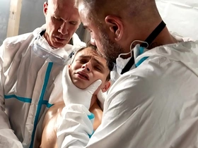 This way of treating a virus infected twink might seem pretty unorthodox! apparently the scientists believe that bodily fluids need to be injected inside the twink's vomb.