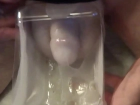 Extreme candle wax covered cbt